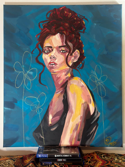 " Scarlet's yellow flowers "