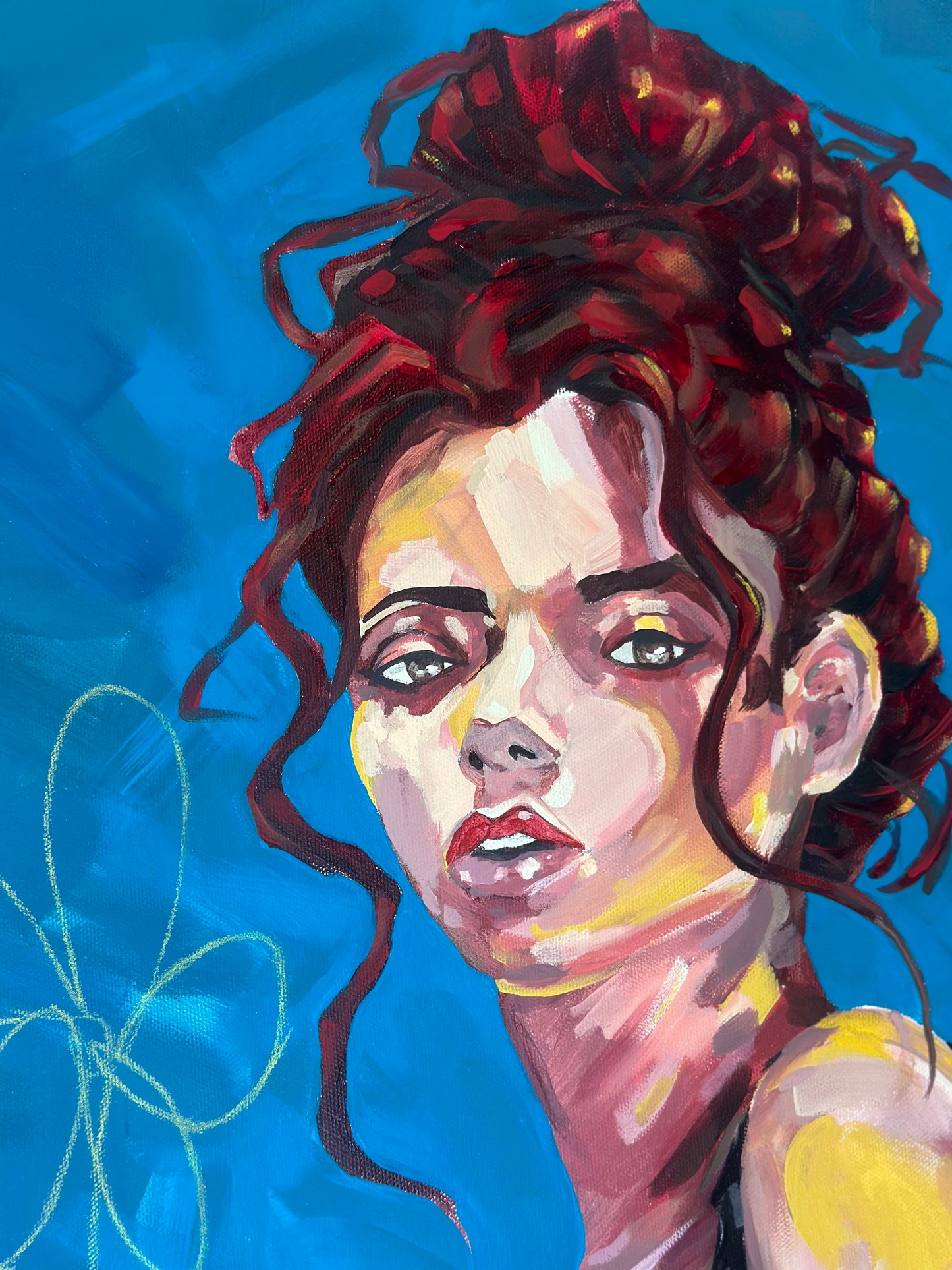 " Scarlet's yellow flowers "