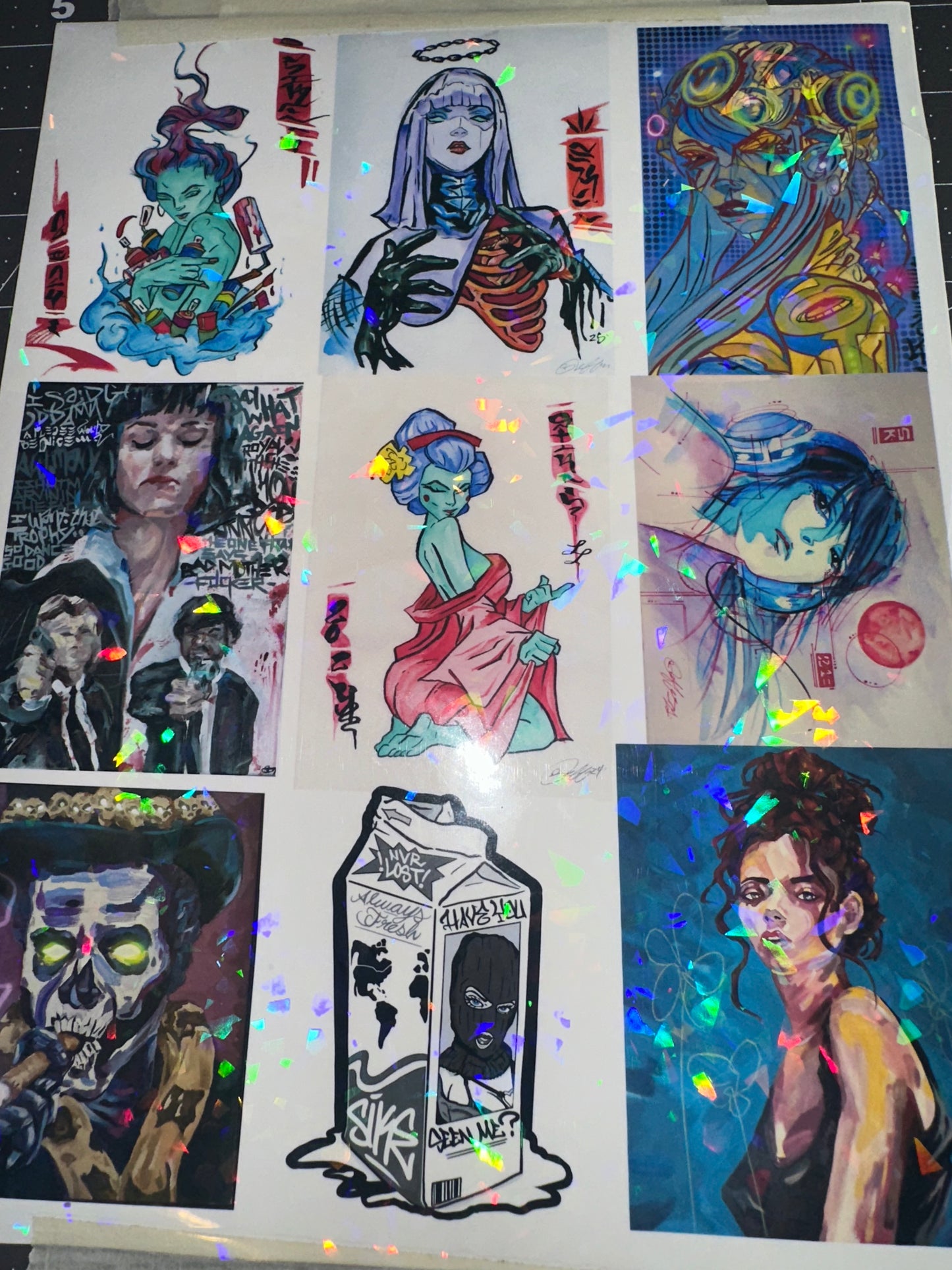 Sticker pack 2 (holographic)