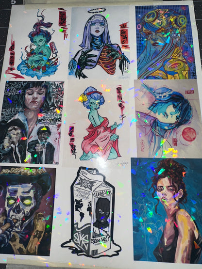 Sticker pack 2 (holographic)
